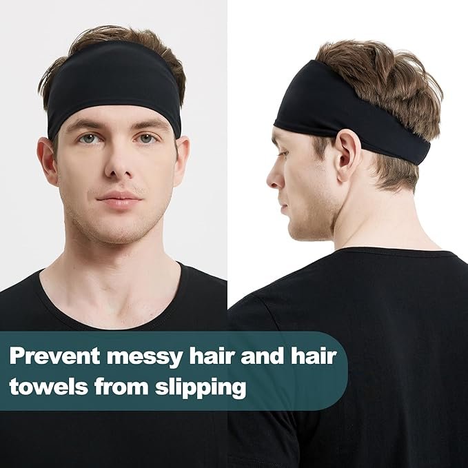 Men’s Sweat-Wicking Headbands – 6 Pack - Image 3