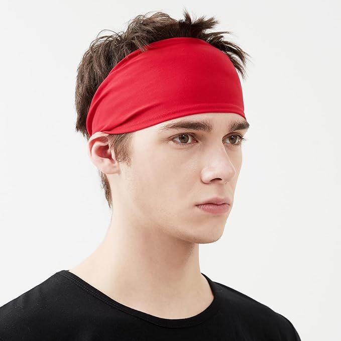 Men’s Sweat-Wicking Headbands – 6 Pack - Image 7