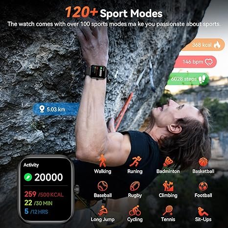 Smart Watch with Alexa & Fitness Tracker - Image 3