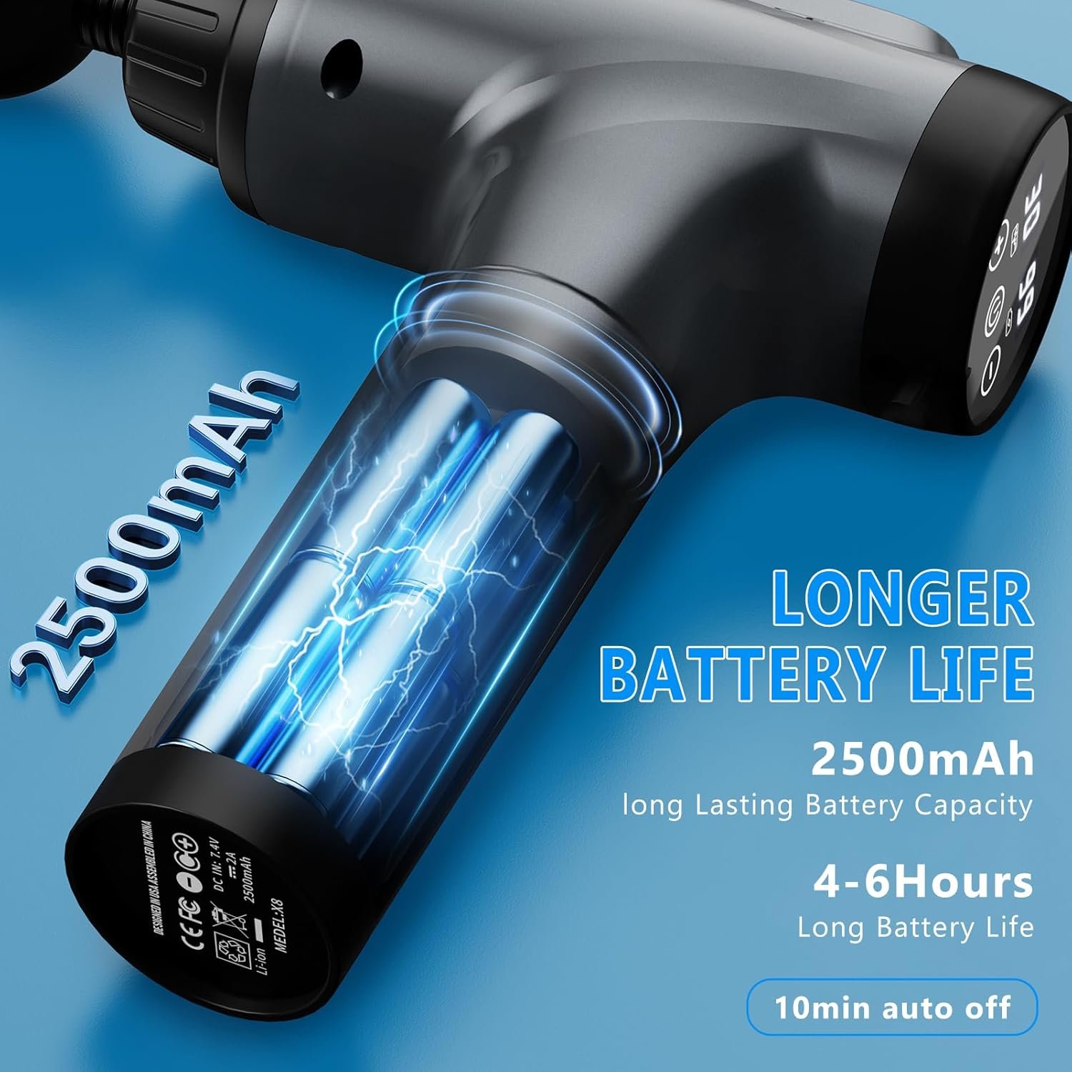 Deep Tissue Massage Gun - Image 3