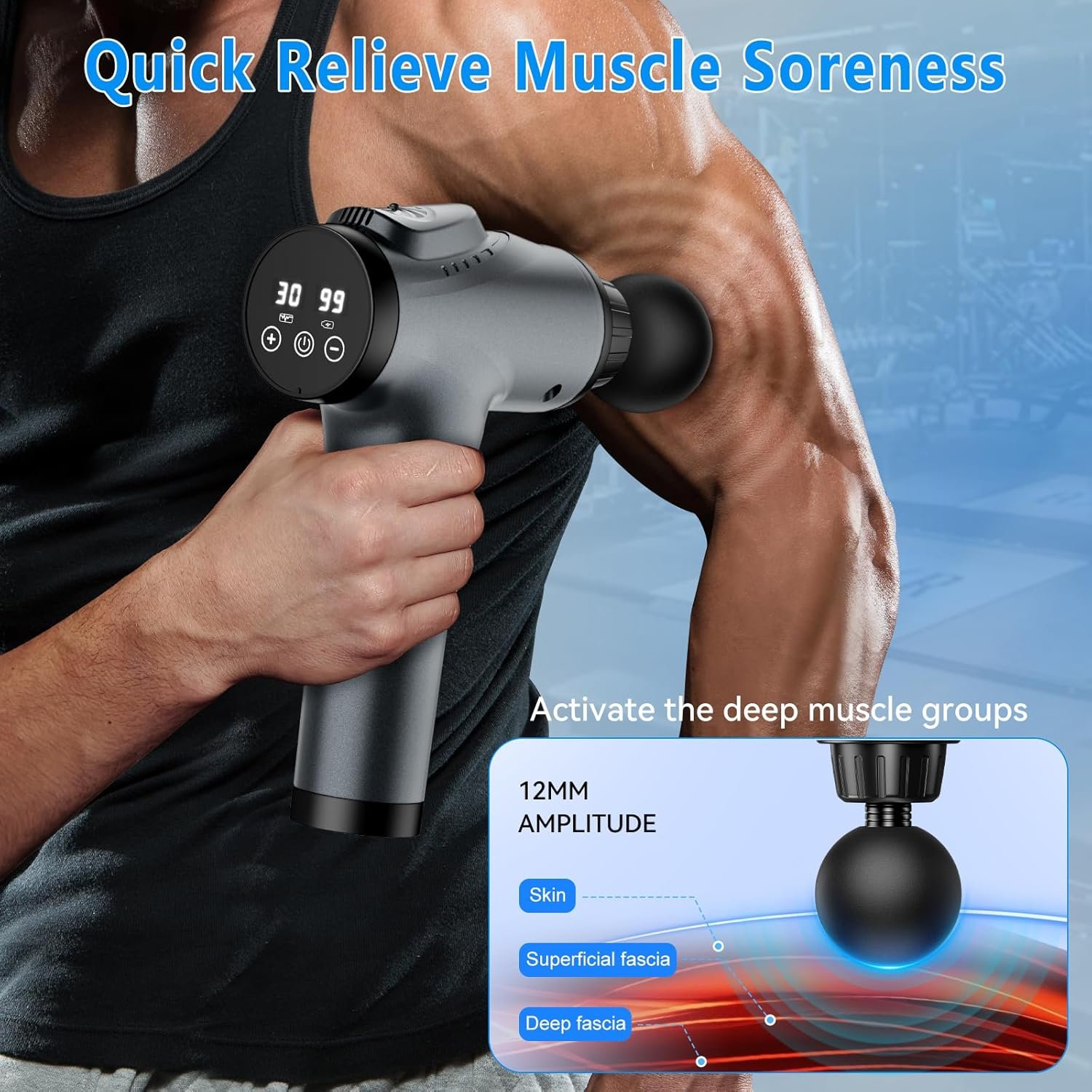 Deep Tissue Massage Gun - Image 6